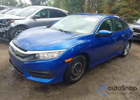 2018 Honda Civic Lx from USA, damaged, VIN 19XFC2F54JE020289